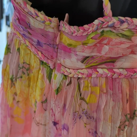 ๐โจ NWT Rococo sand tiered Leona maxi dress size M - Picture 9 of 12